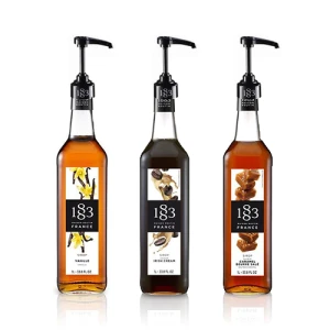 1883 routin sirup - pakketilbud med 3 liter valgfri sirup og 3 pumper