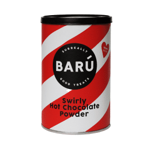 Baru Swirly hot chocolate pulver.