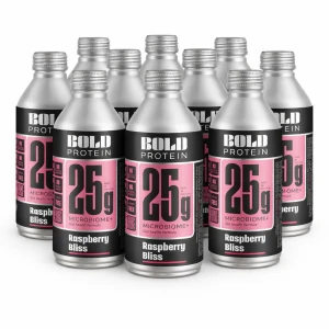Bold Protein Raspberry Bliss. Kasse med 12 stk